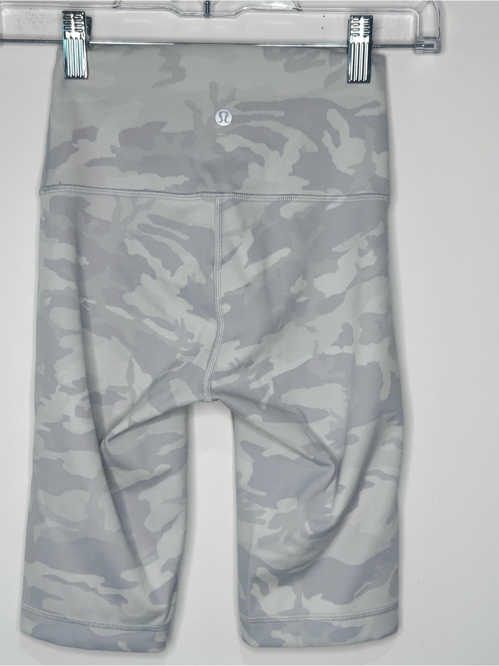 Lululemon Align High-Rise Shorts 8” Heritage 365 Camo Highlight Silver Grey Mult